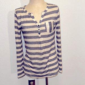 Striped Henley Shirt